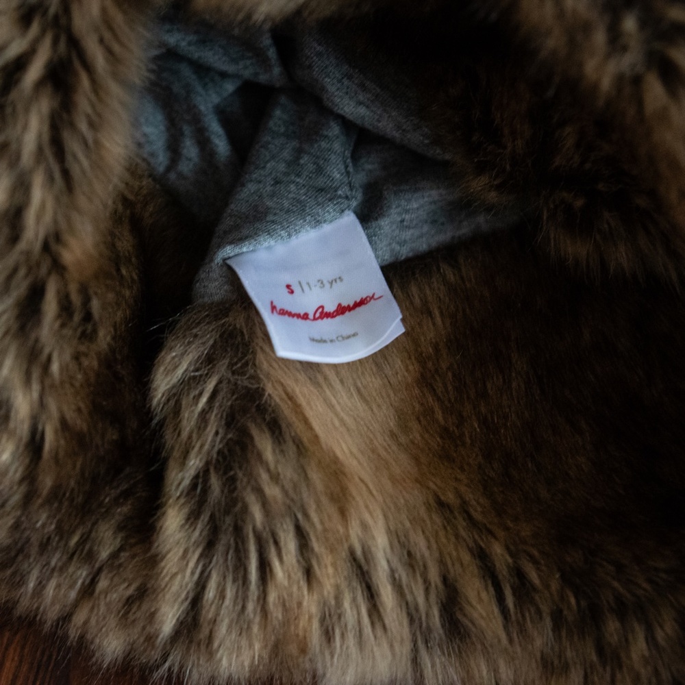 Hanna Andersson Furry Sweaterknit Trapper Hat - Picture 2 of 6